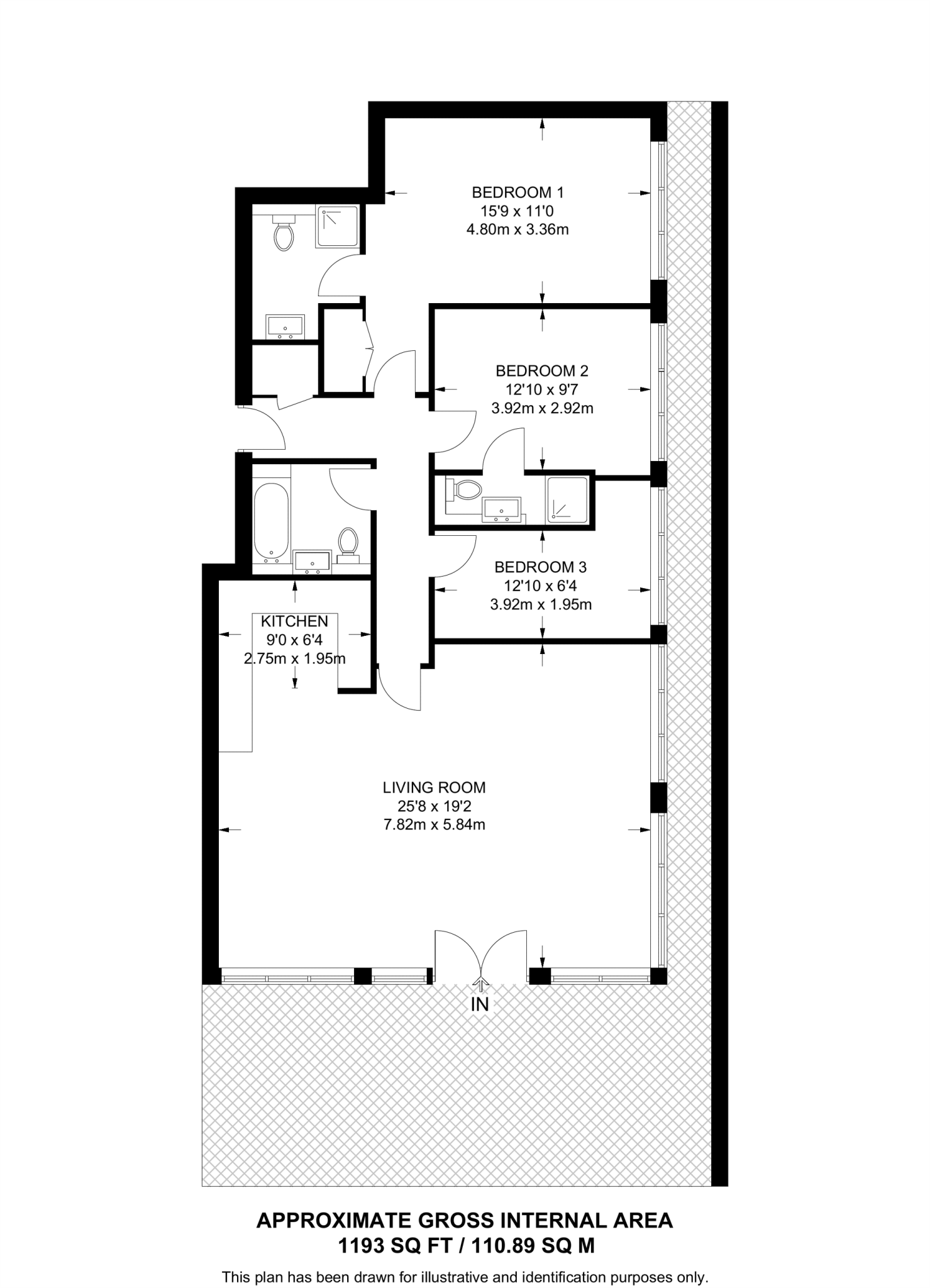 Harwood Point, Rotherhithe, London, SE16 floorplan