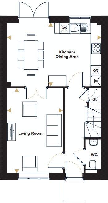 Roman Way, Halesworth, Suffolk floorplan