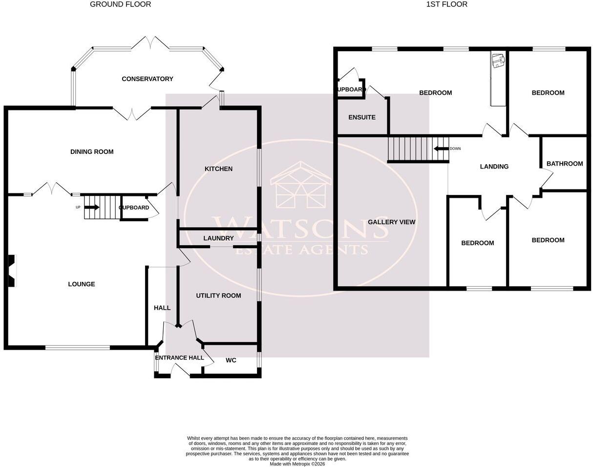 Lawrence Avenue, Eastwood, Nottingham, NG16 floorplan