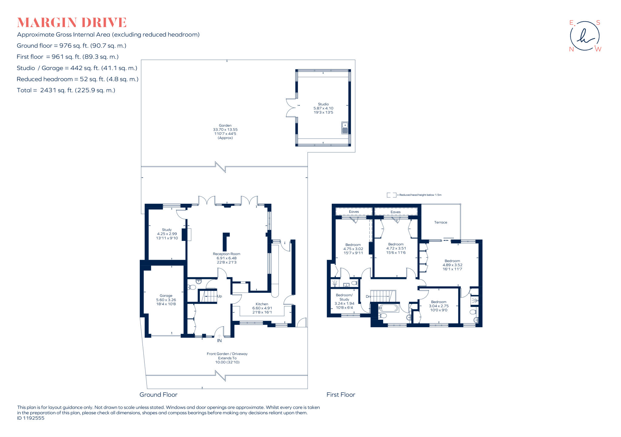 Margin Drive, London, SW19 floorplan