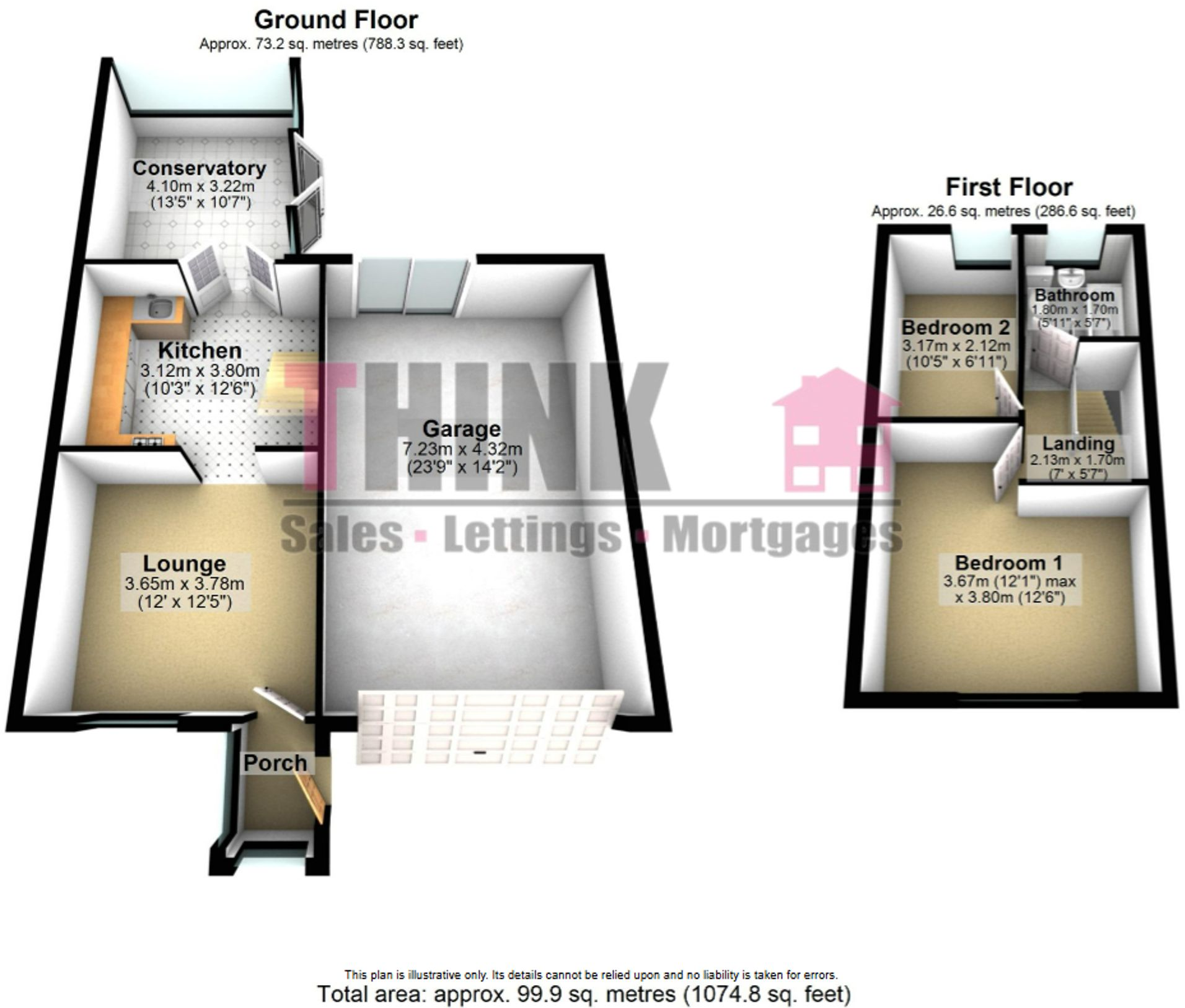 Kenyons Lane South, Haydock, WA11 floorplan