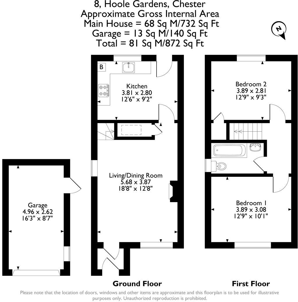 Hoole Gardens, Chester floorplan