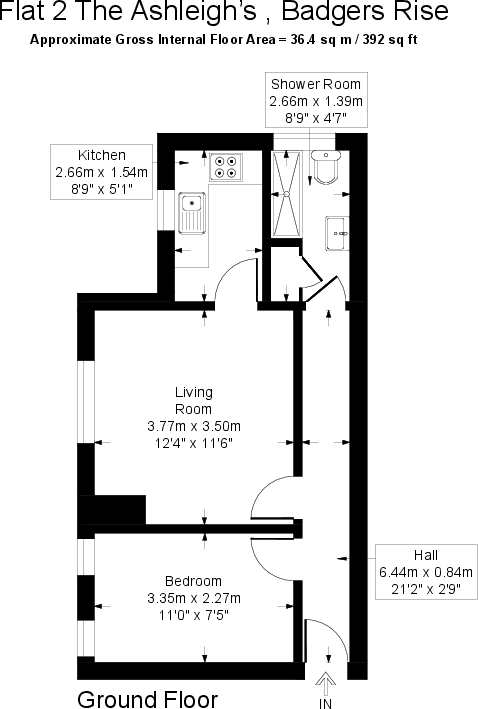 Sanders Road, Canvey Island floorplan