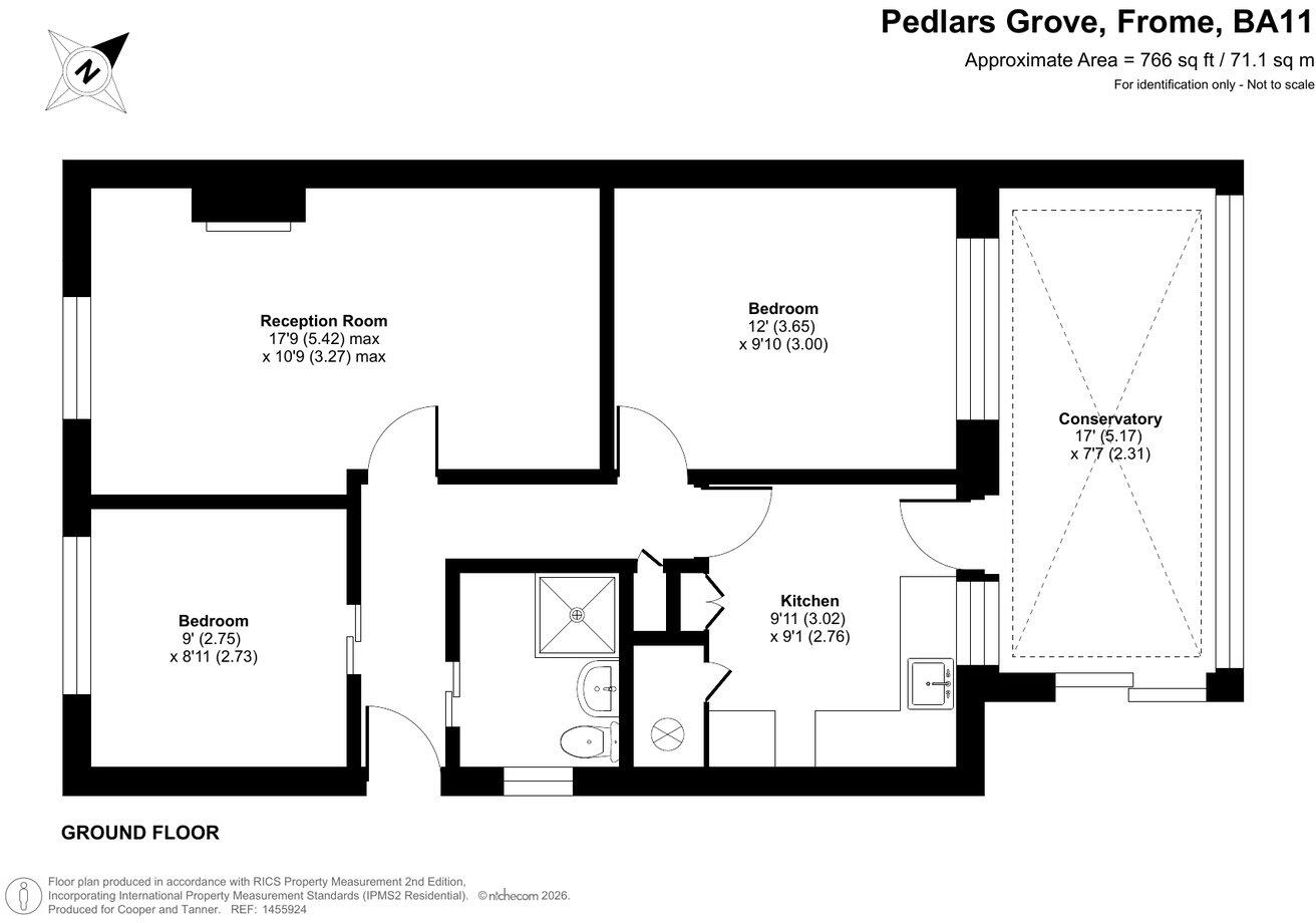 Pedlars Grove, Frome, BA11 floorplan