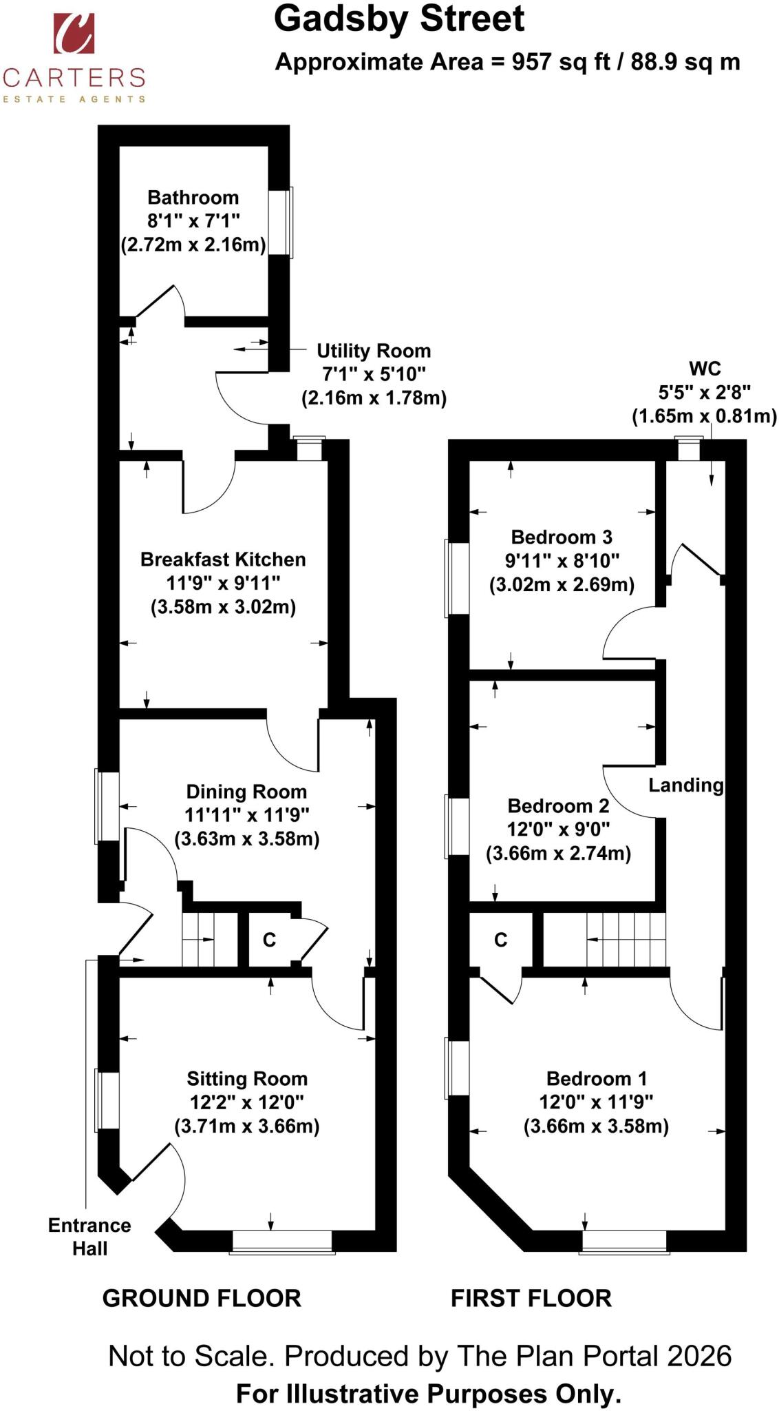 Gadsby Street, Nuneaton, CV11 floorplan