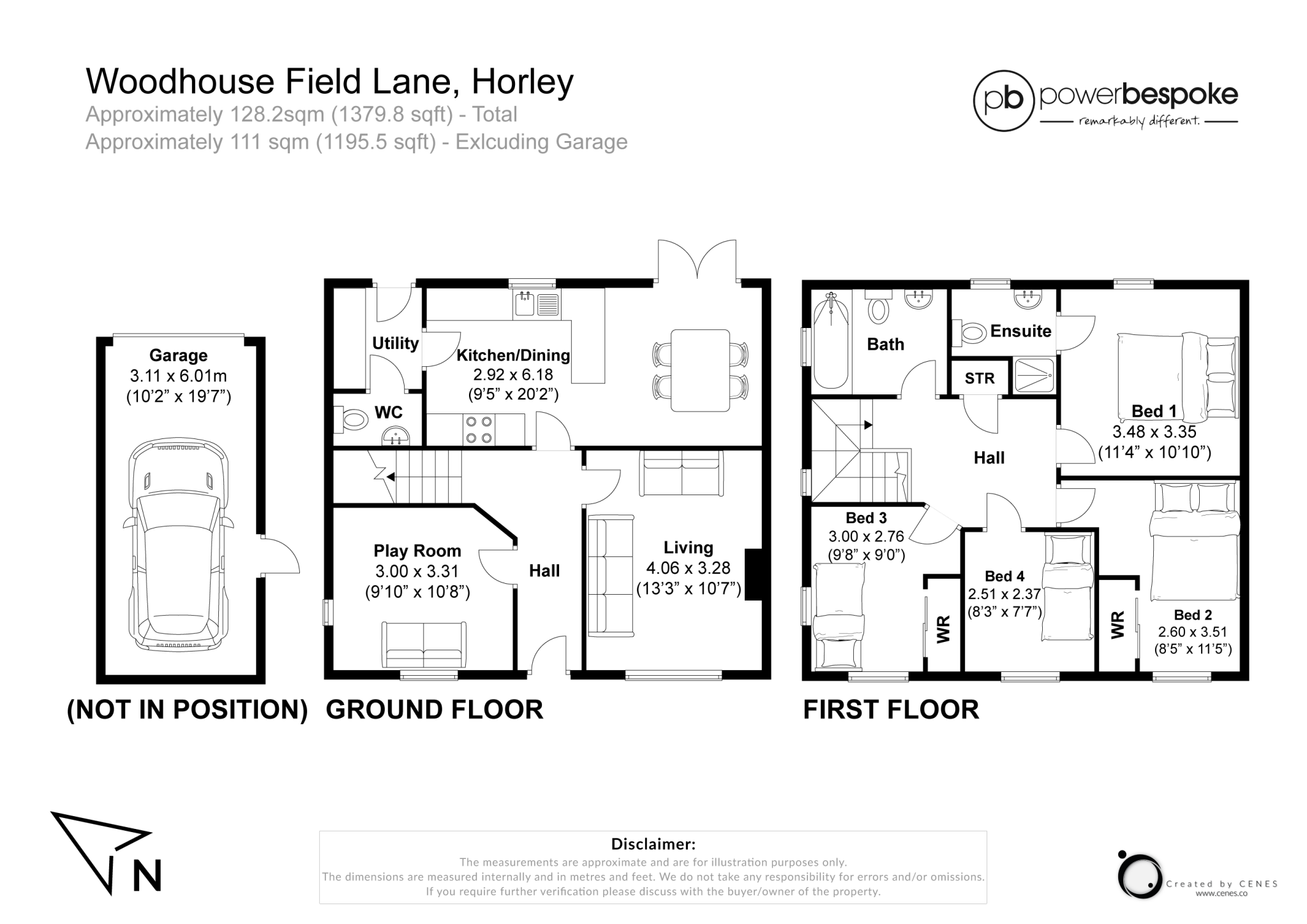 Ref: SB - Woodhouse Field Lane, Westvale Park, RH6 8NY floorplan