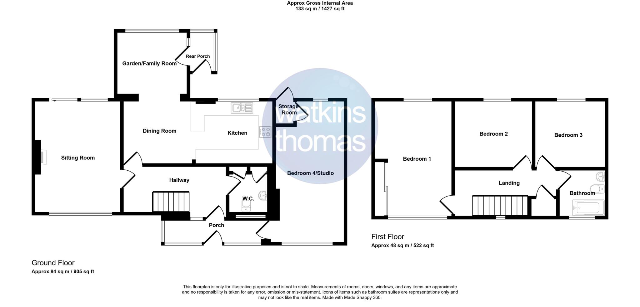 Westminster Avenue, Tupsley, Hereford, HR1 floorplan