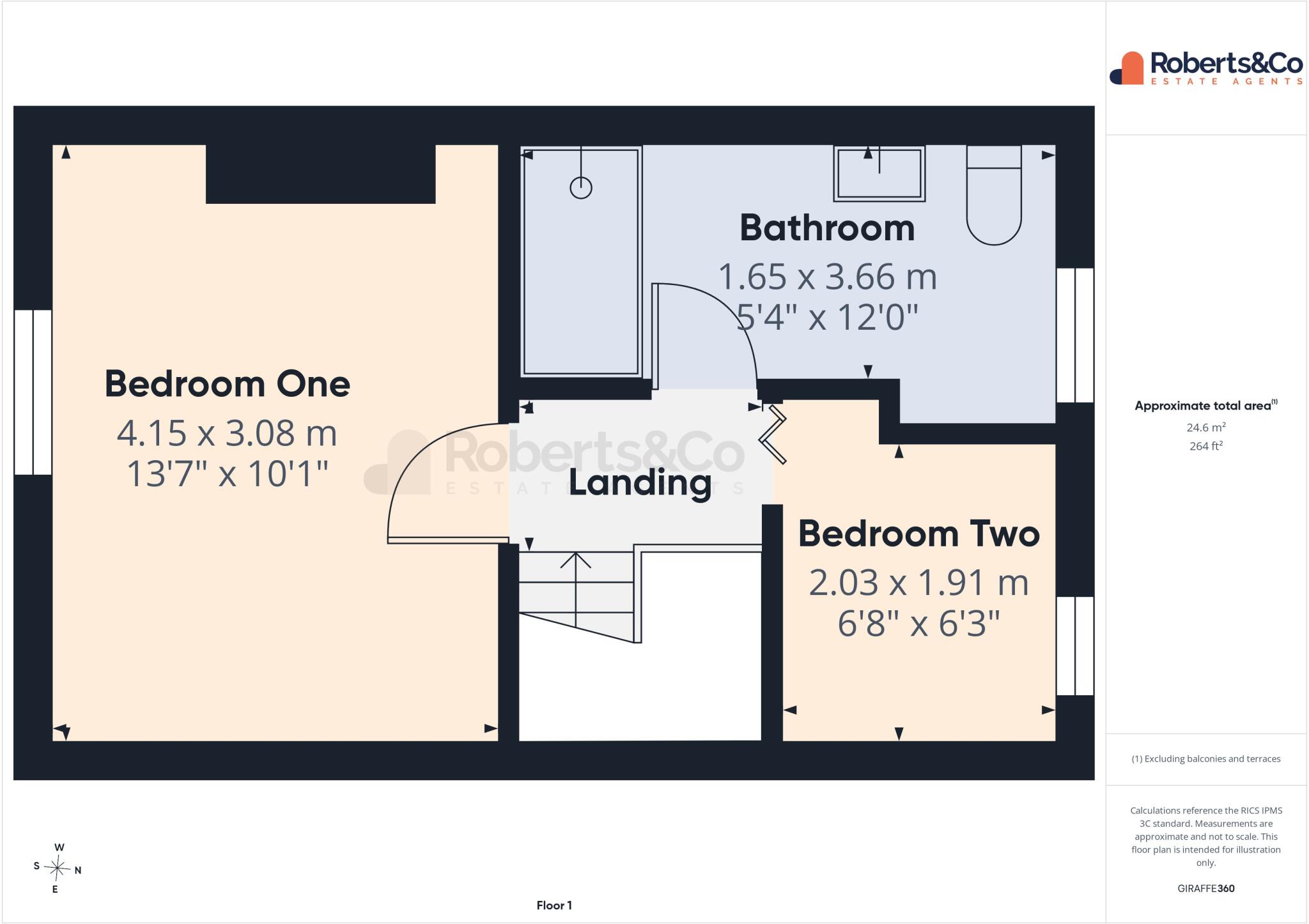 Finches Cottages, Penwortham floorplan