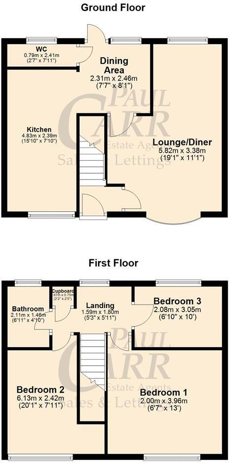 Brook Lane, Great Wyrley,  floorplan