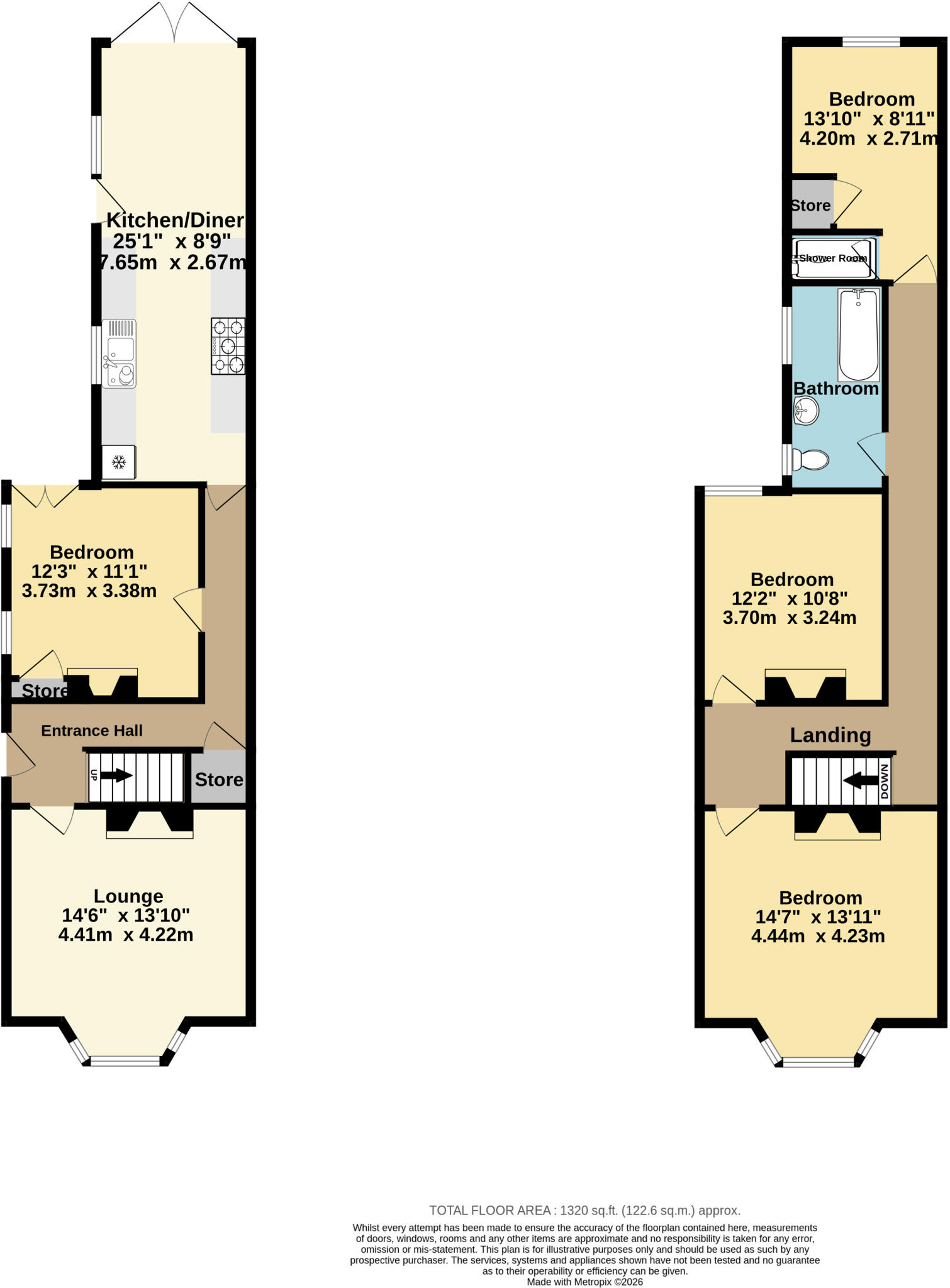 Beverley Road, Canterbury, Kent, CT2 floorplan