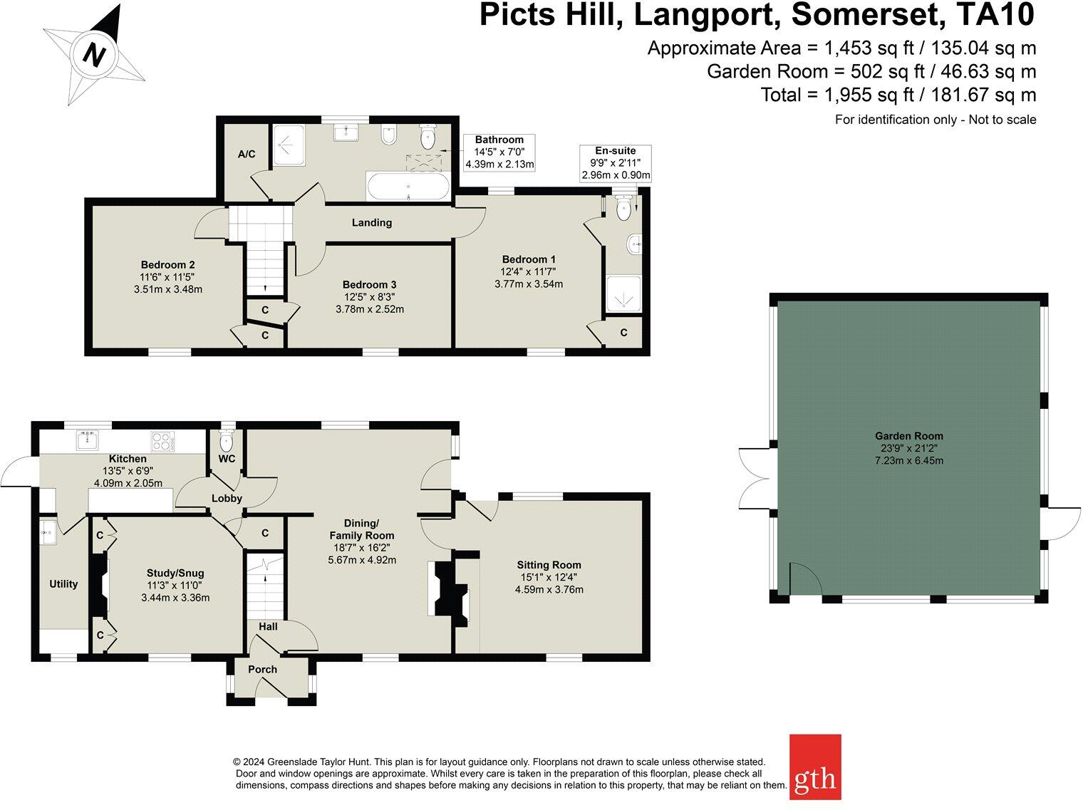 Picts Hill, Langport, Somerset, TA10 floorplan