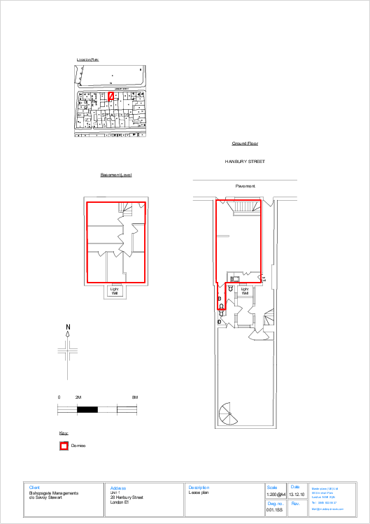 Unit 1 28 Hanbury St London E1 Floorplan