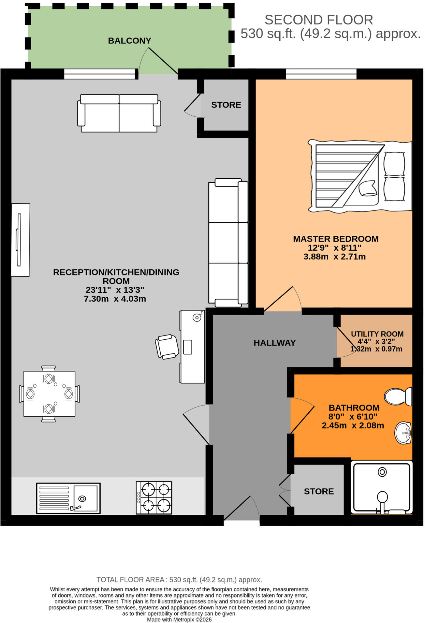 Westgate Court, Uxbridge, Uxbridge, Middlesex, UB10 floorplan