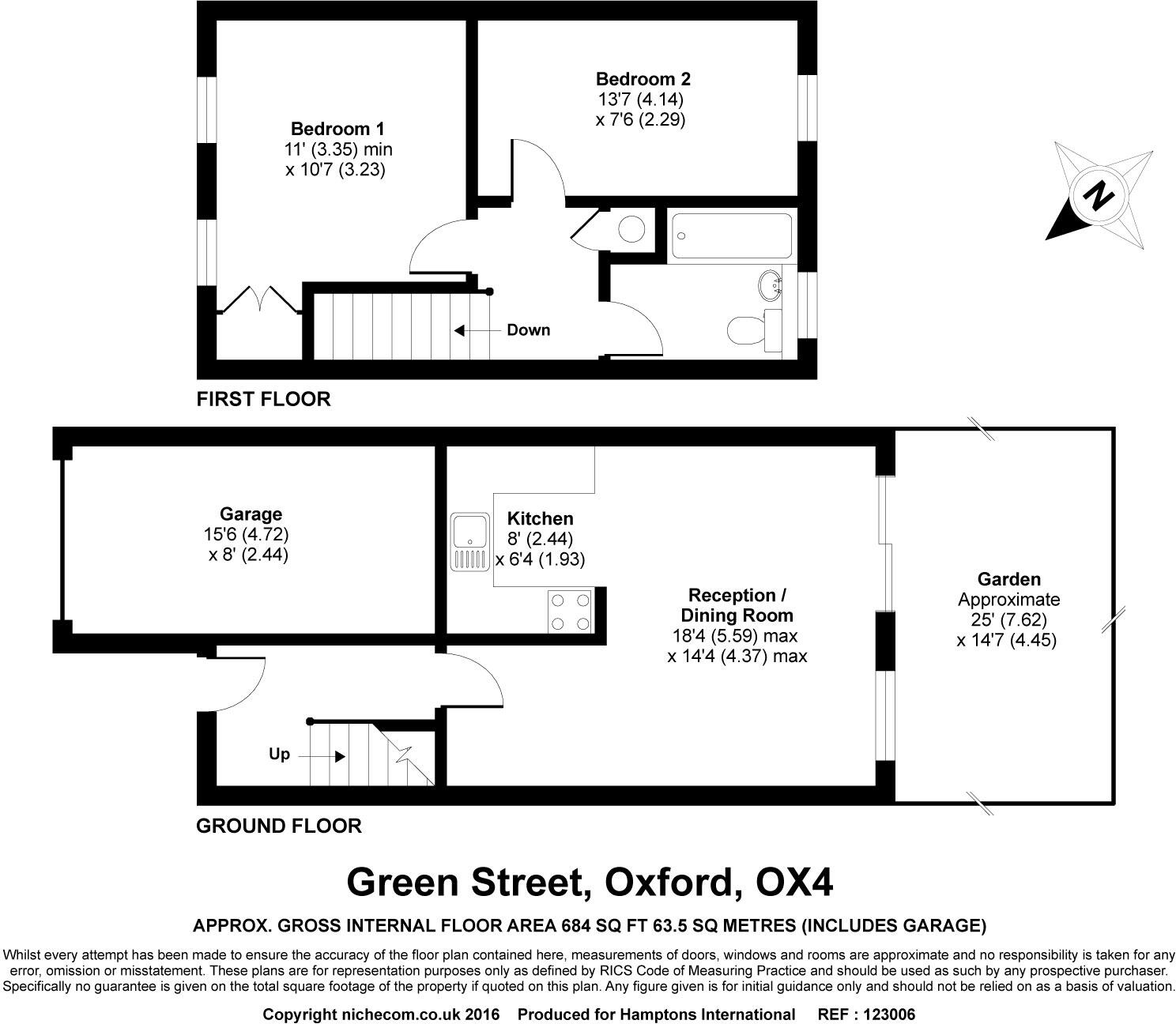 Green Street Oxford OX4 floorplan