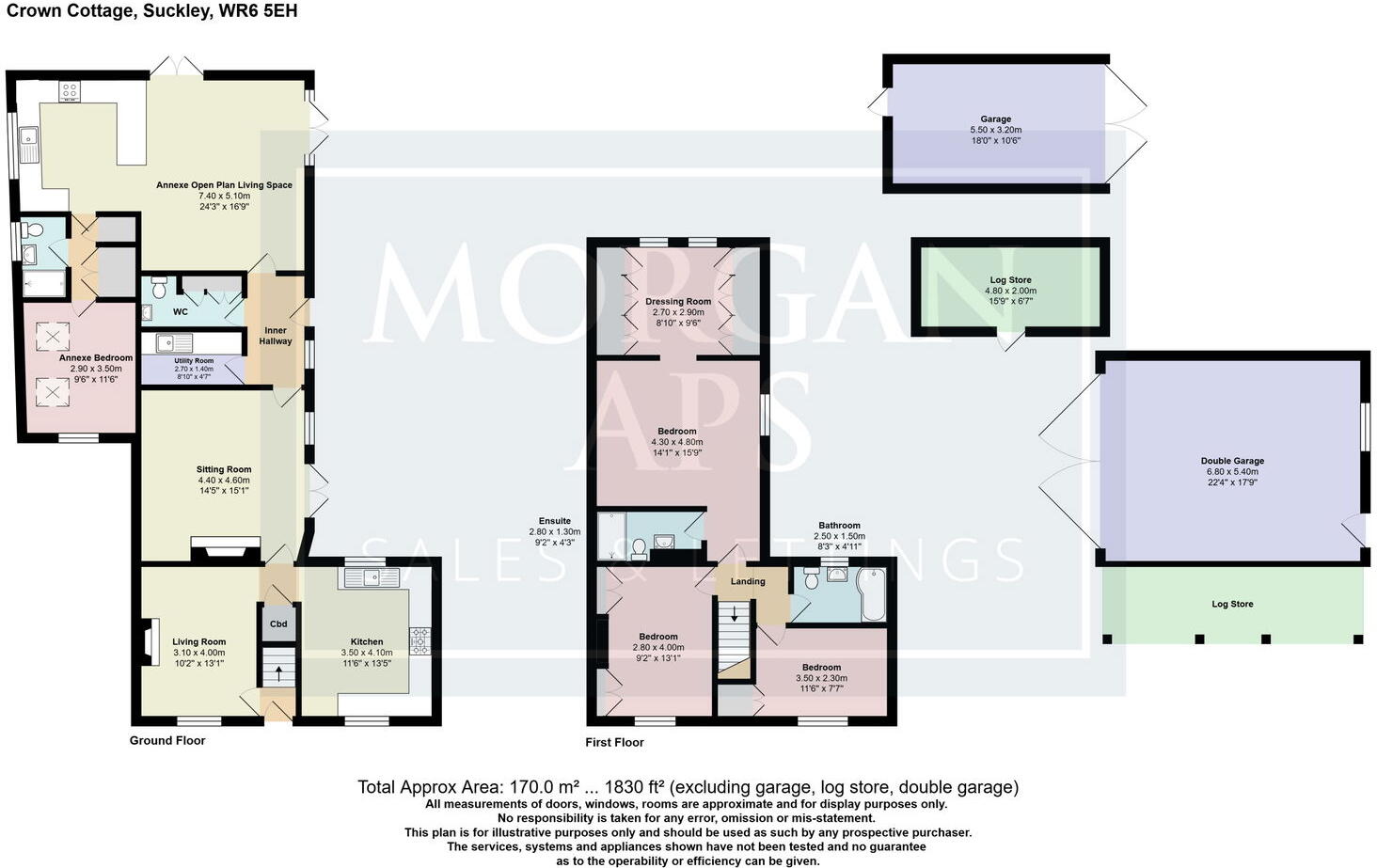 Suckley, Worcester floorplan