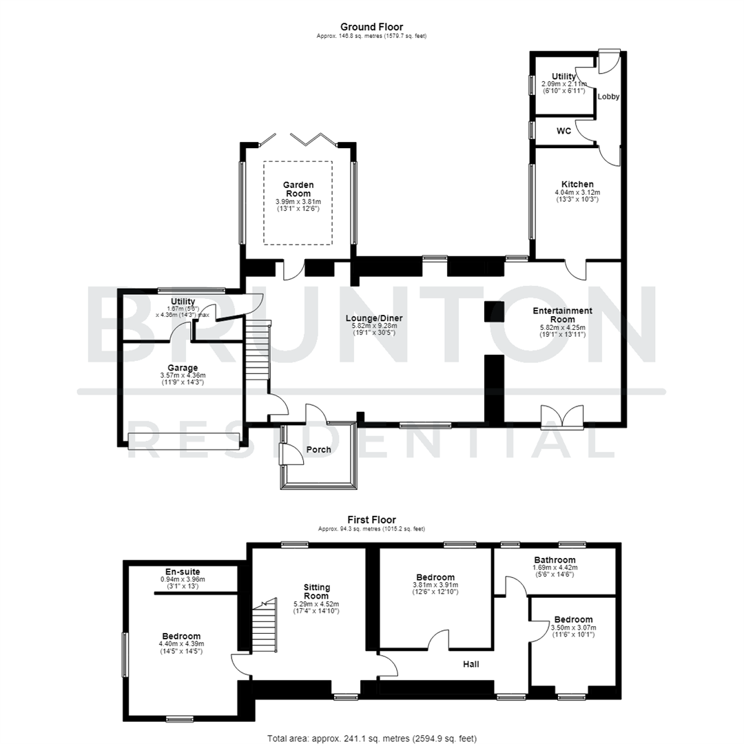 Catton, Hexham, NE47 floorplan