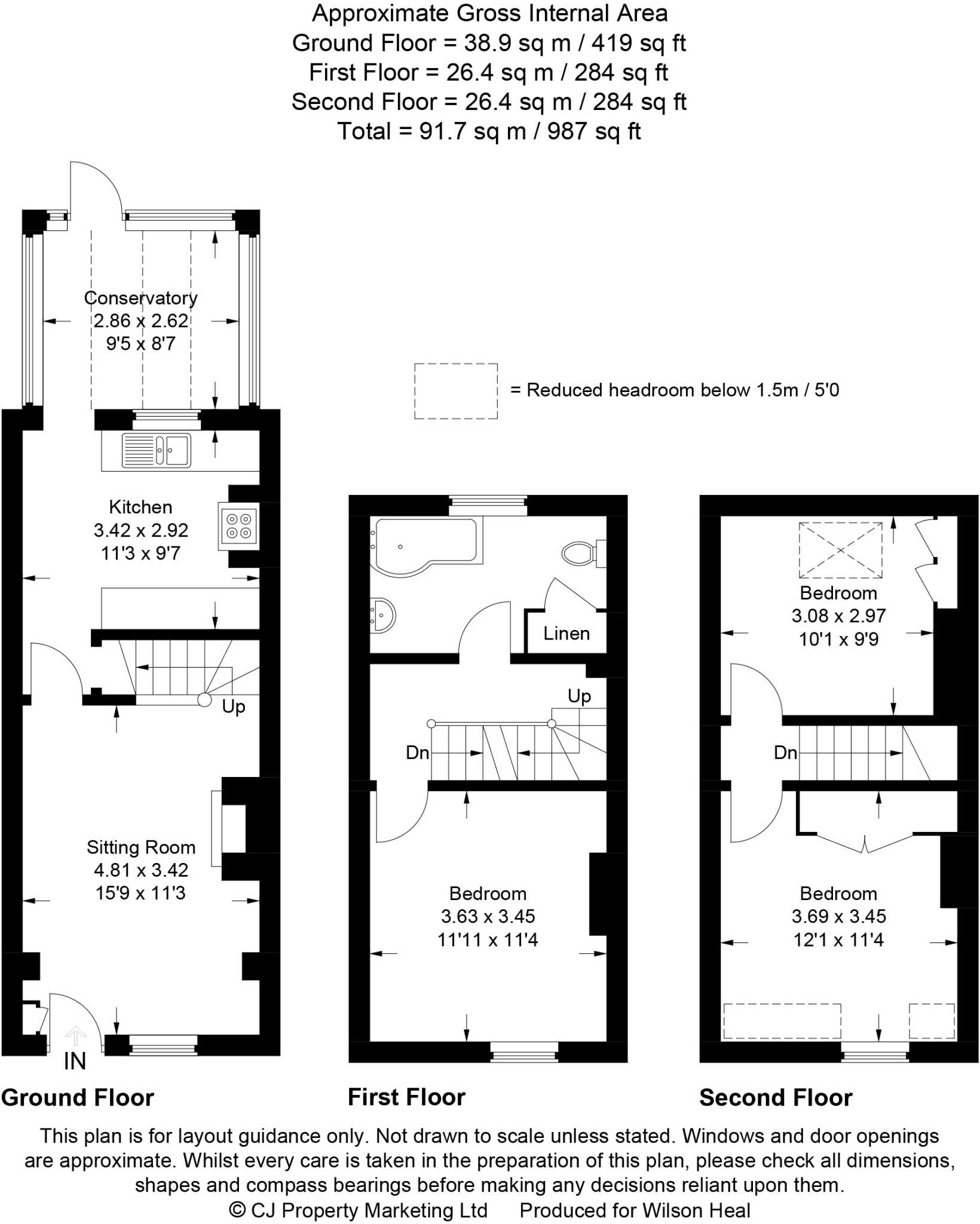 Finch Lane, Amersham floorplan