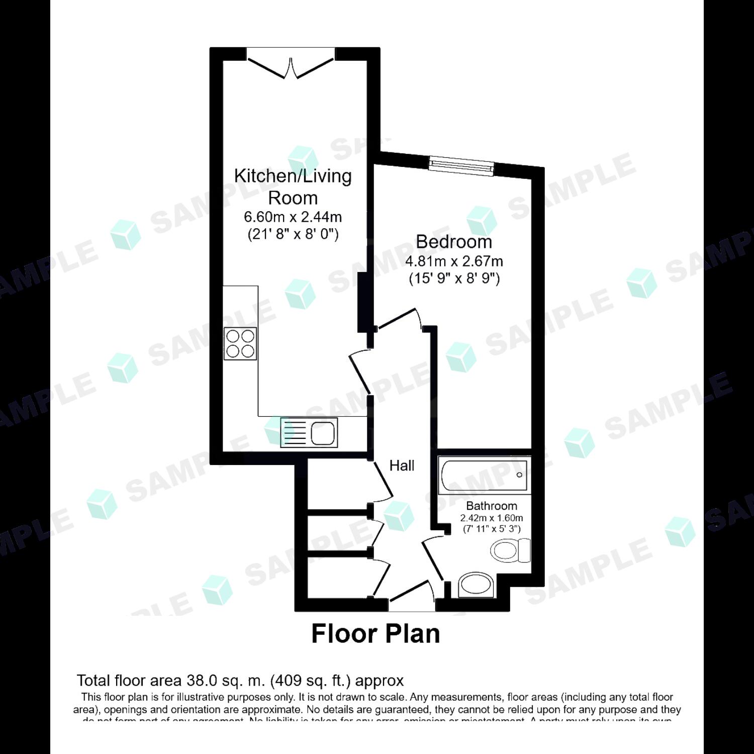 Red Lion Road, Surbiton, Surrey, KT6 floorplan