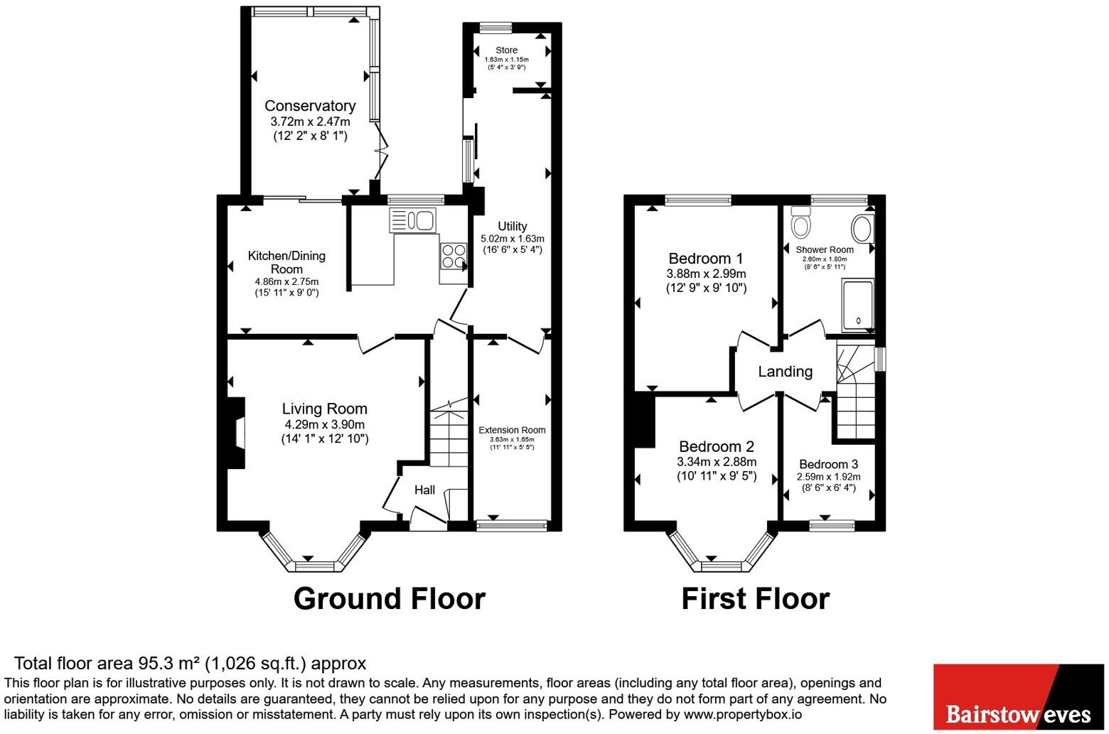 Bentley Mill Lane, Walsall, West Midlands, WS2 floorplan