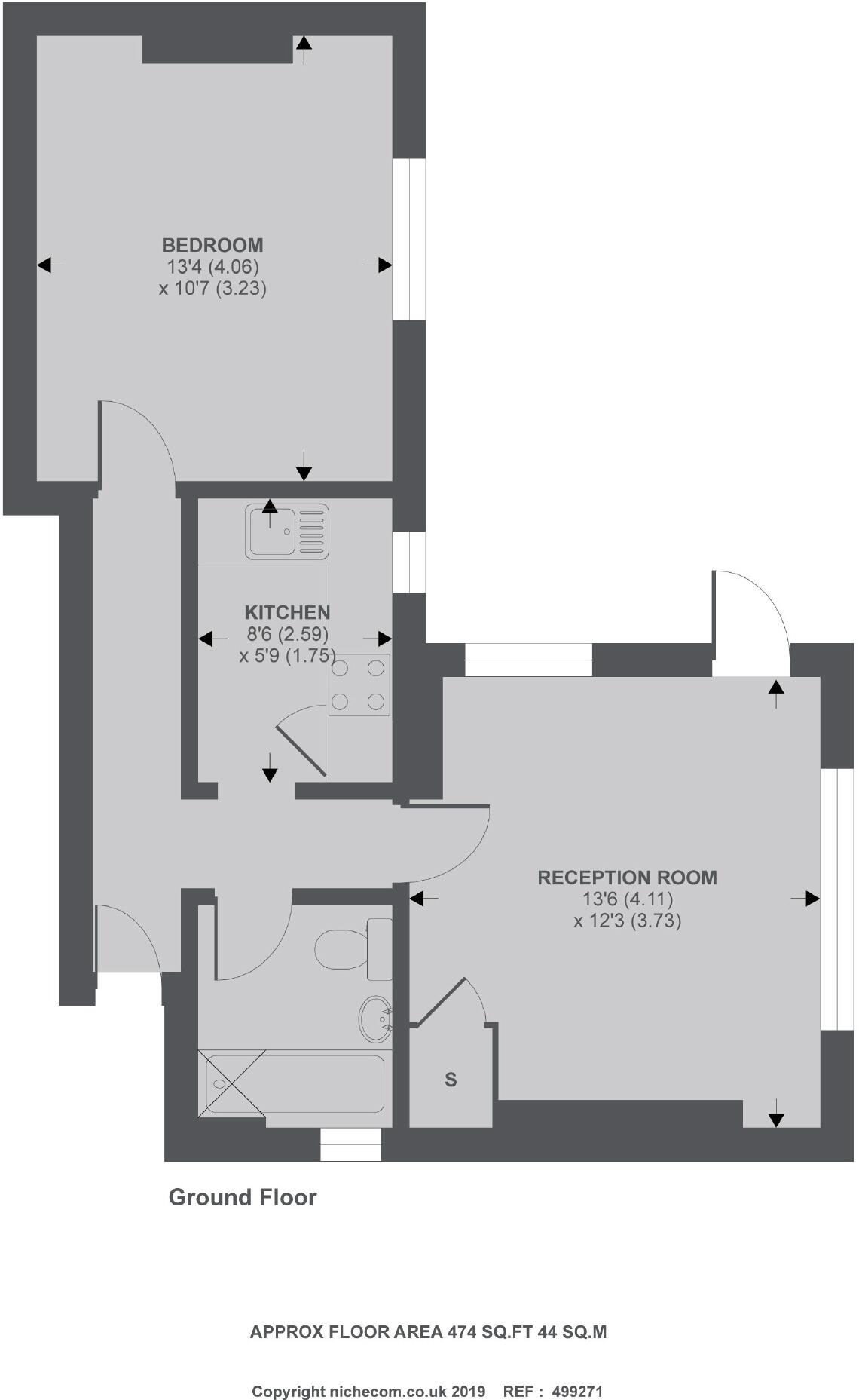 Riggindale Road, Streatham floorplan
