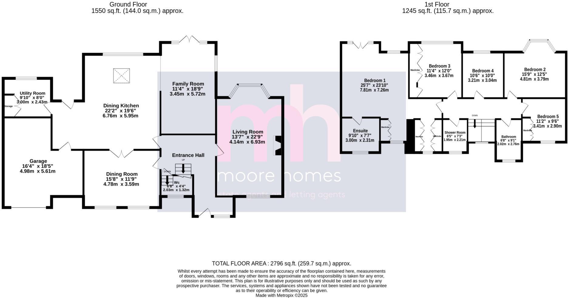 CHESTER ROAD, Woodford SK7 1QP floorplan