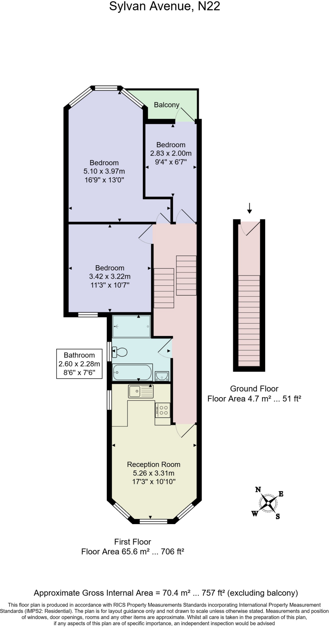 Sylvan Avenue, Wood Green, N22 floorplan