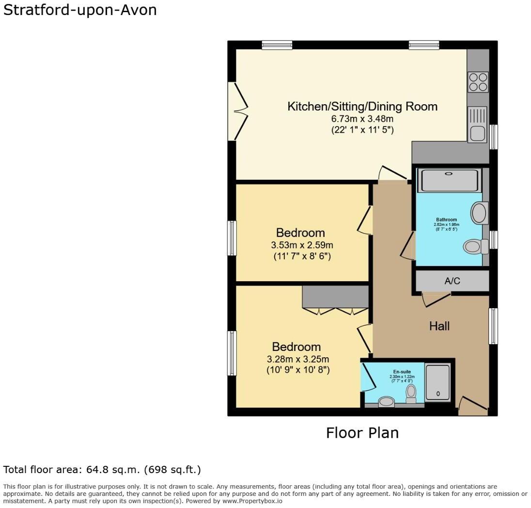 Betjeman Road, Stratford-upon-Avon floorplan