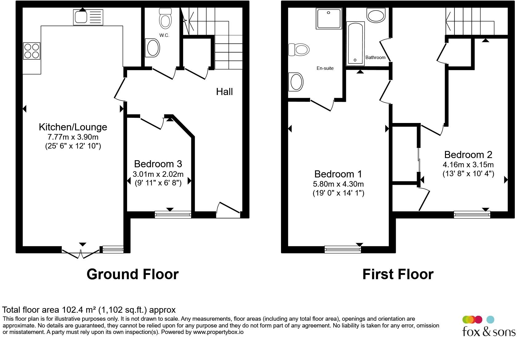 Archers Road, Southampton floorplan