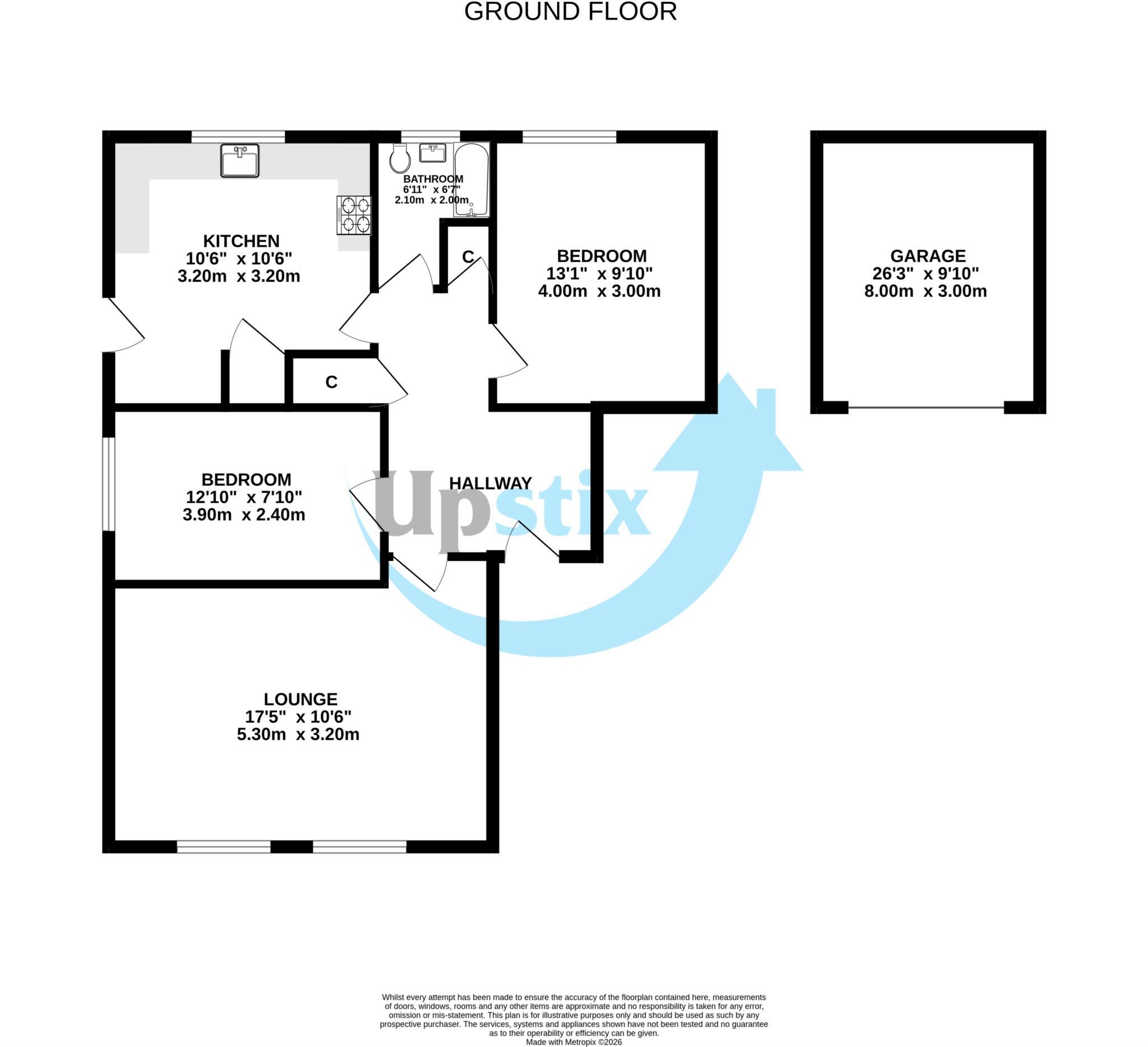 Dryden Road, Ipswich floorplan