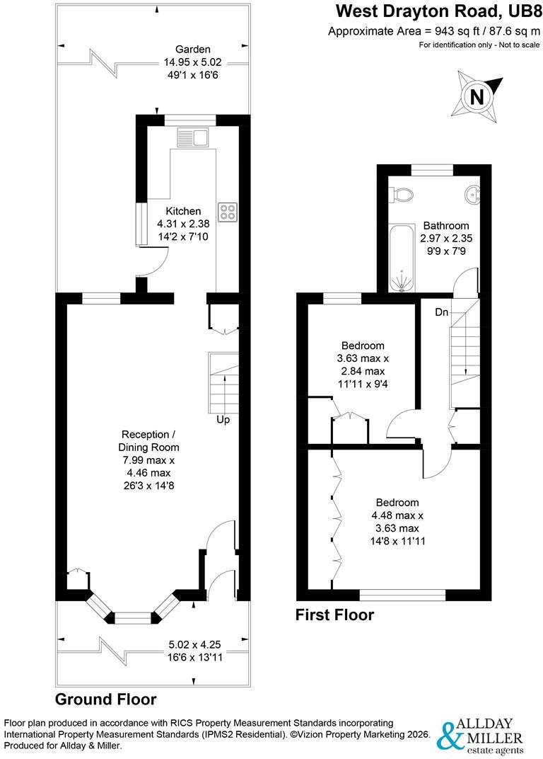 West Drayton Road, Uxbridge floorplan