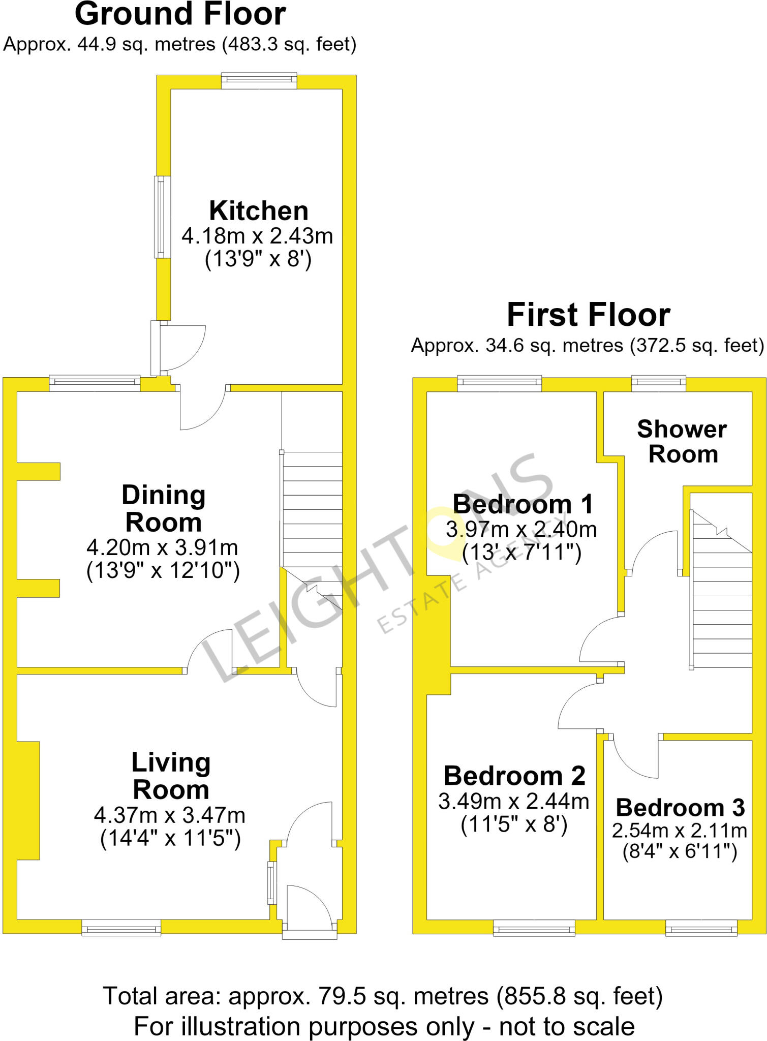 Nelson Street, Skipton, BD23 floorplan