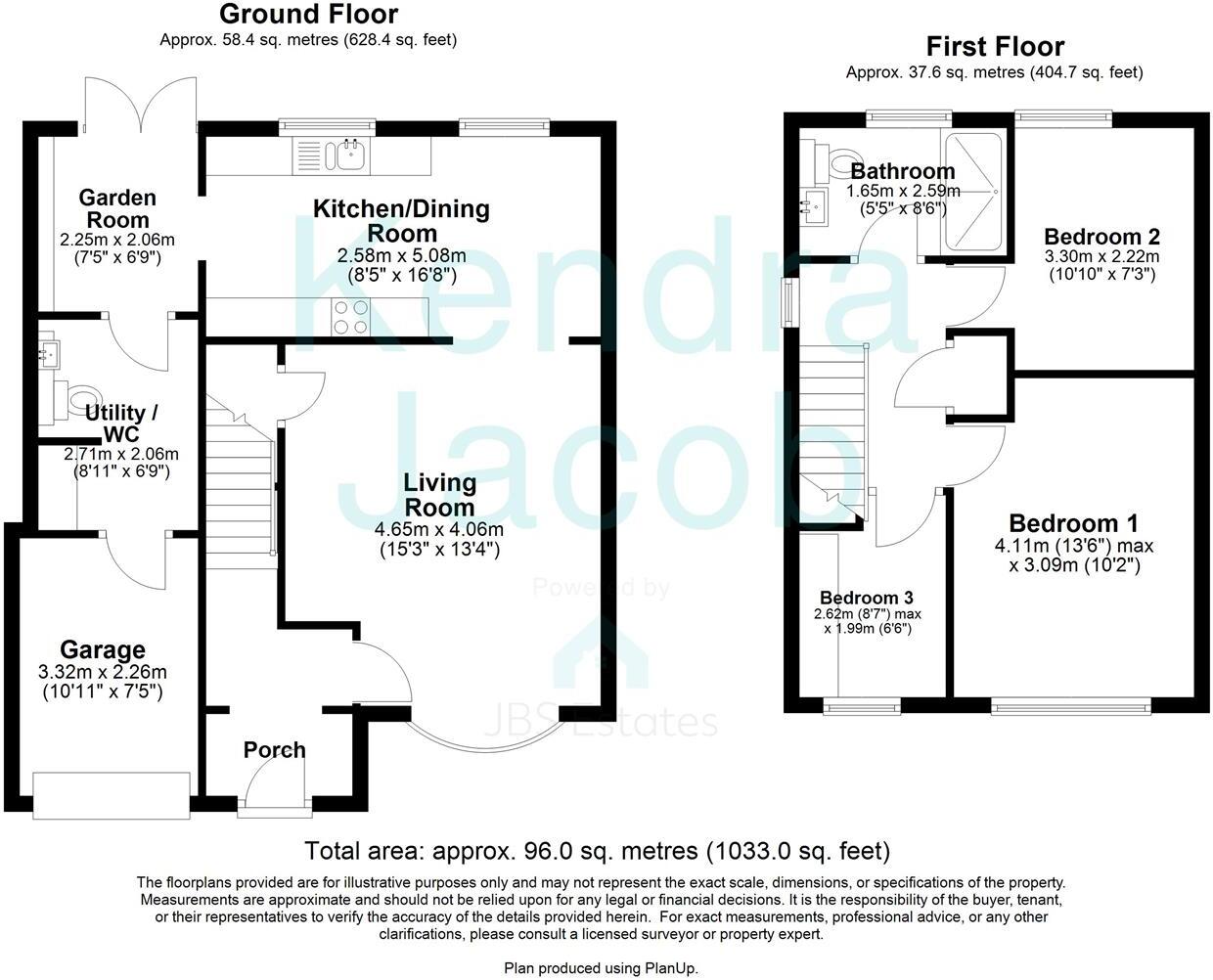 Avon Way, Worksop floorplan