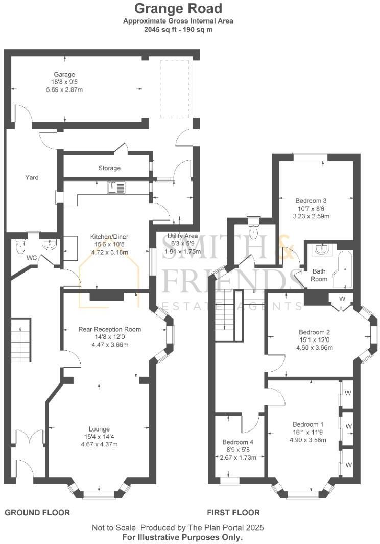 Grange Road, Hartlepool floorplan