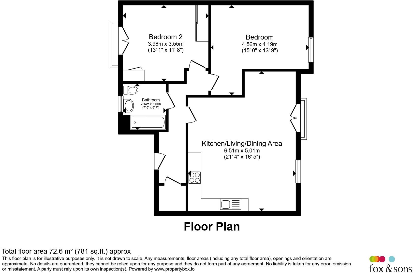 Somerley Drive, Crawley floorplan
