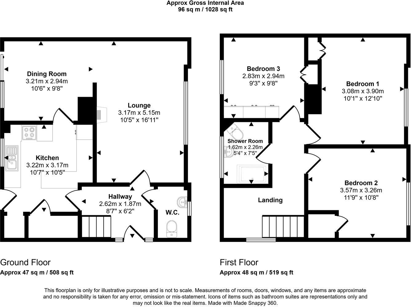 Caerleon Road, Ponthir, Newport floorplan