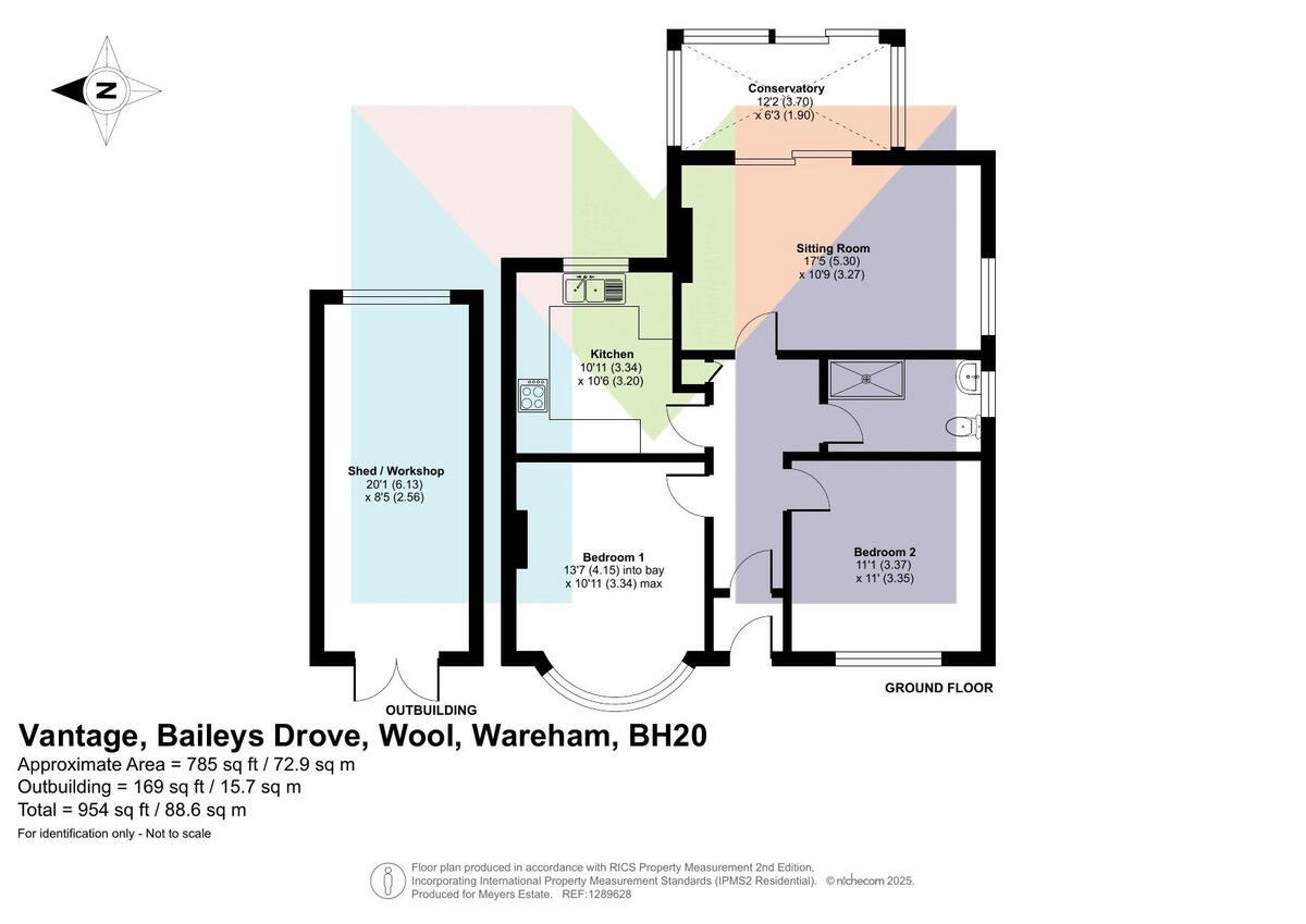 Vantage, Wool, BH20 6 floorplan