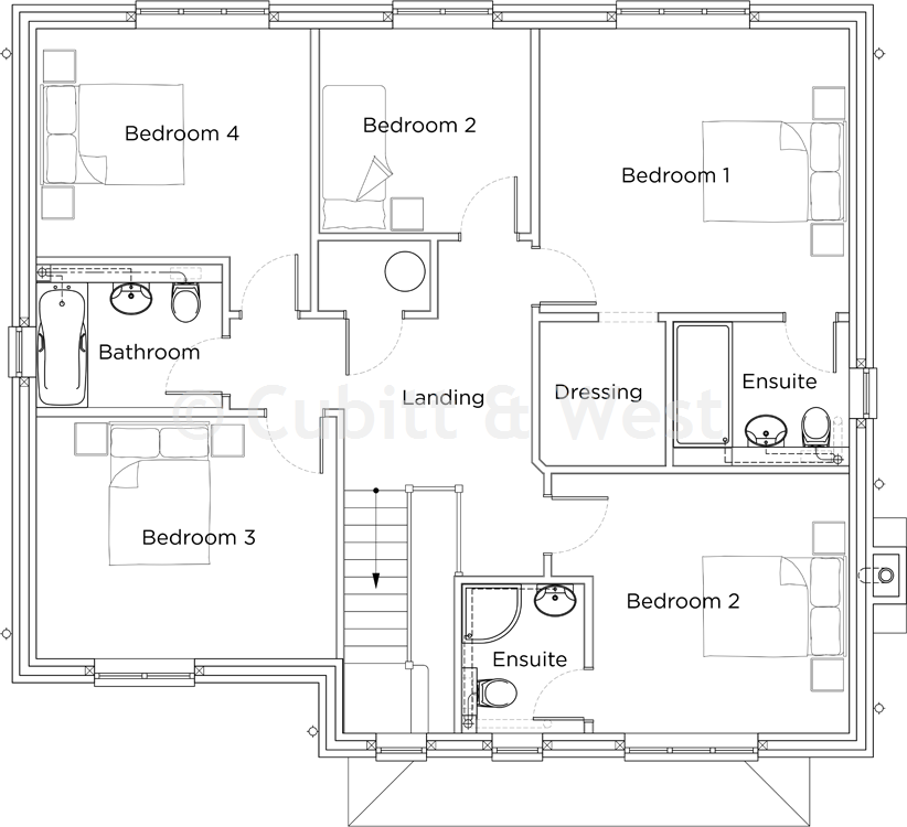The Orchards, Primrose Drive, Ridgewood, East Sussex floorplan