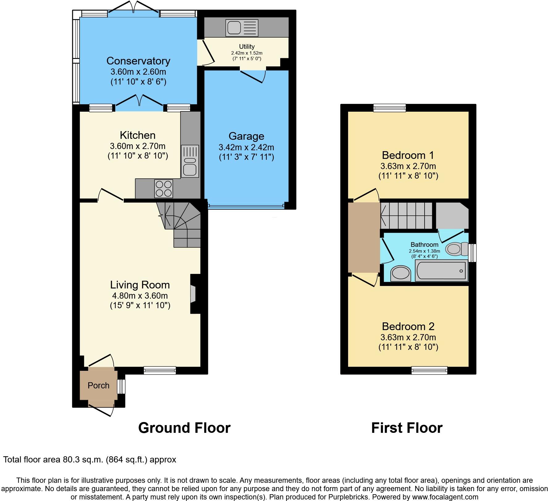 Jayne Close, Wollaton, NG8 floorplan