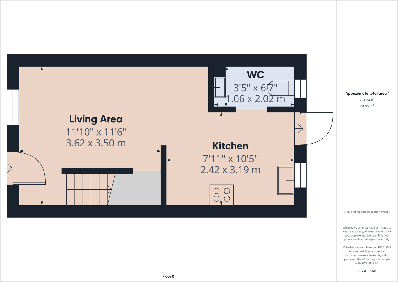 Railway Road, Downham Market, PE38 floorplan