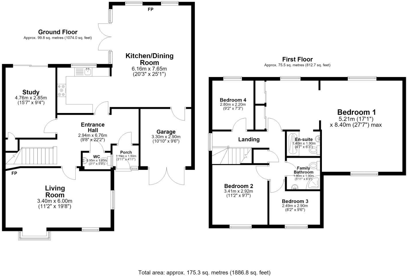 Lark Rise, Brackla, Bridgend County Borough, CF31 2NU floorplan