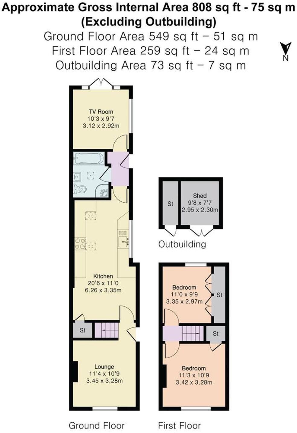 Trinity Grove, Hertford, SG14 floorplan