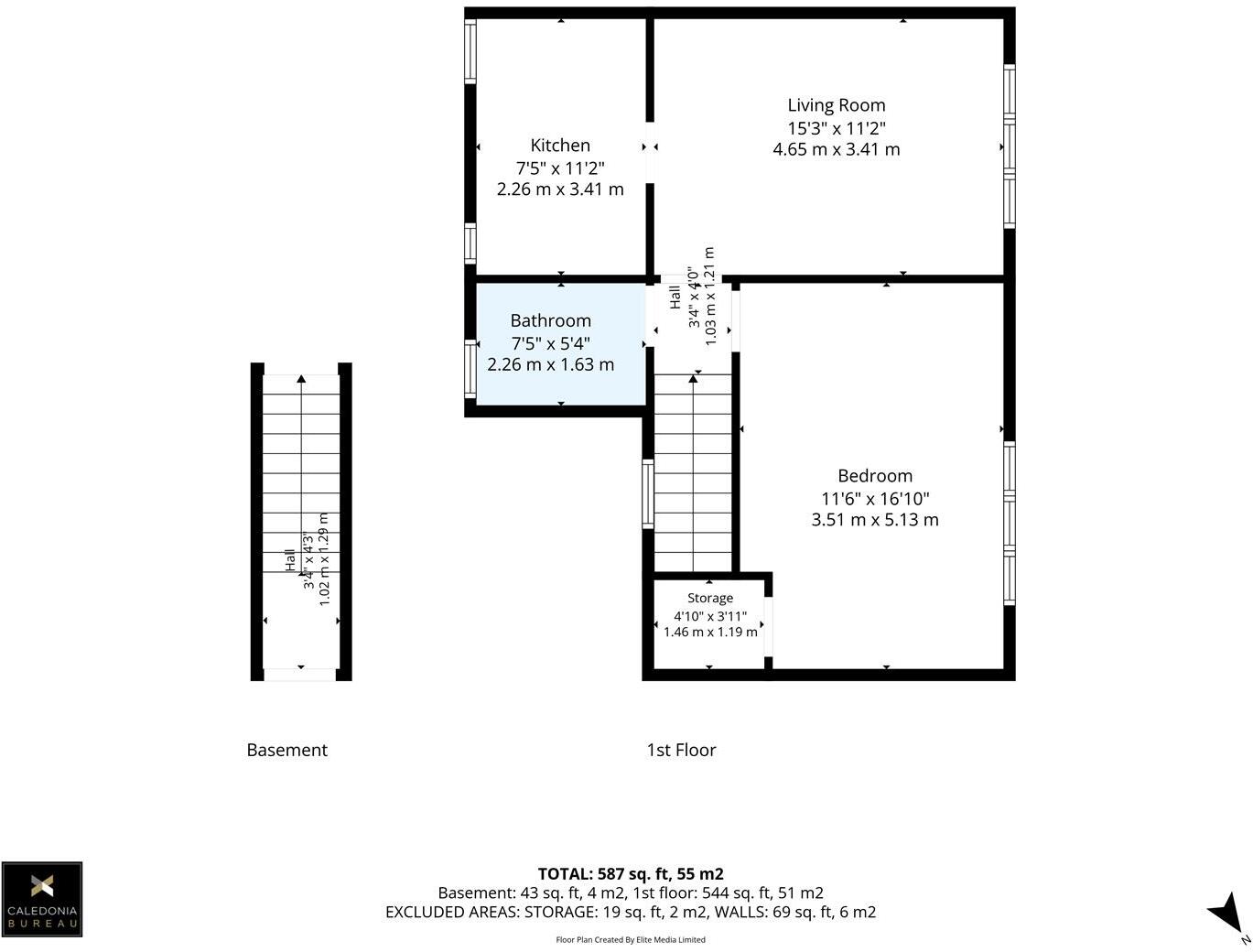 Birch Road, Clydebank floorplan