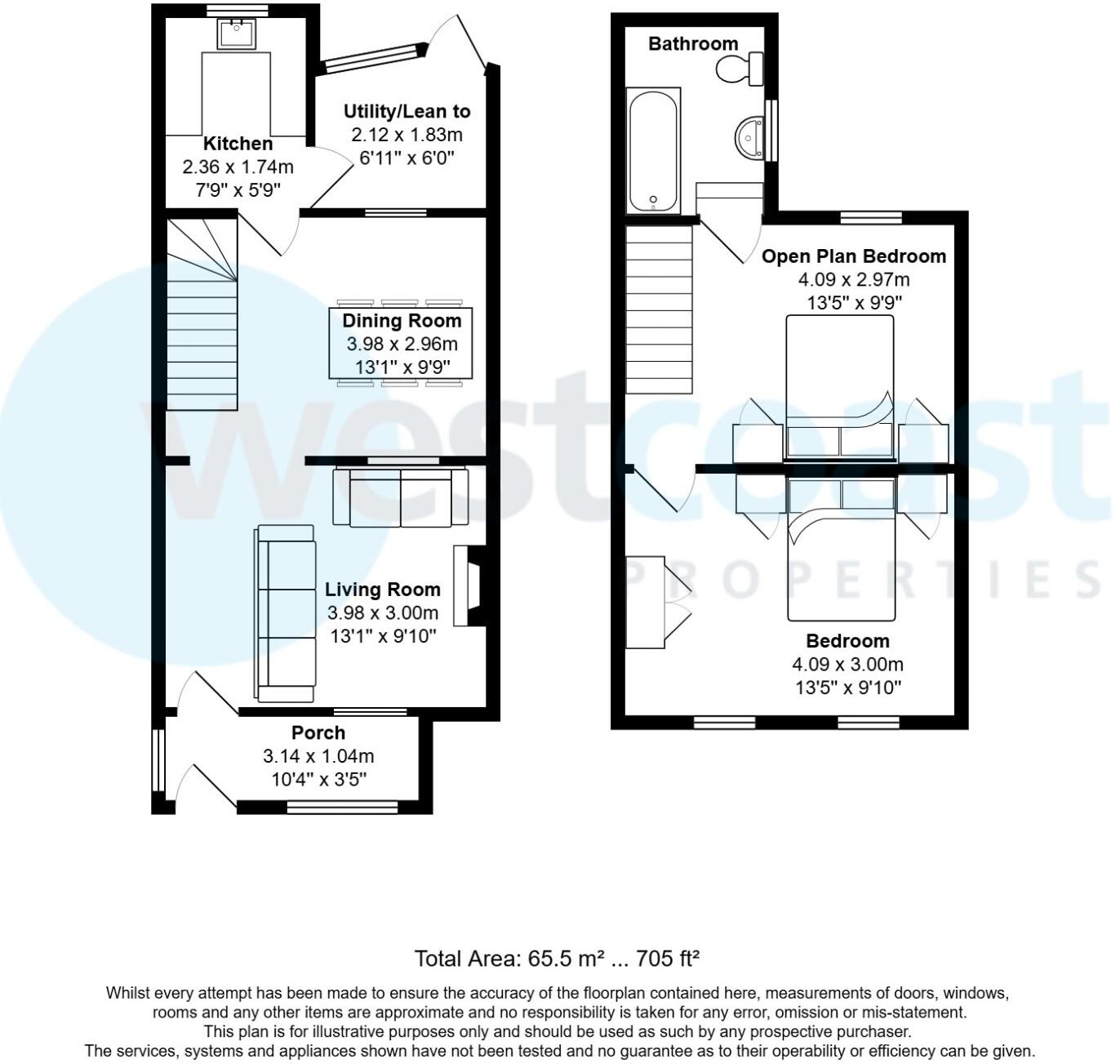 Eirene Terrace, Pill, Bristol, North Somerset, BS20 floorplan