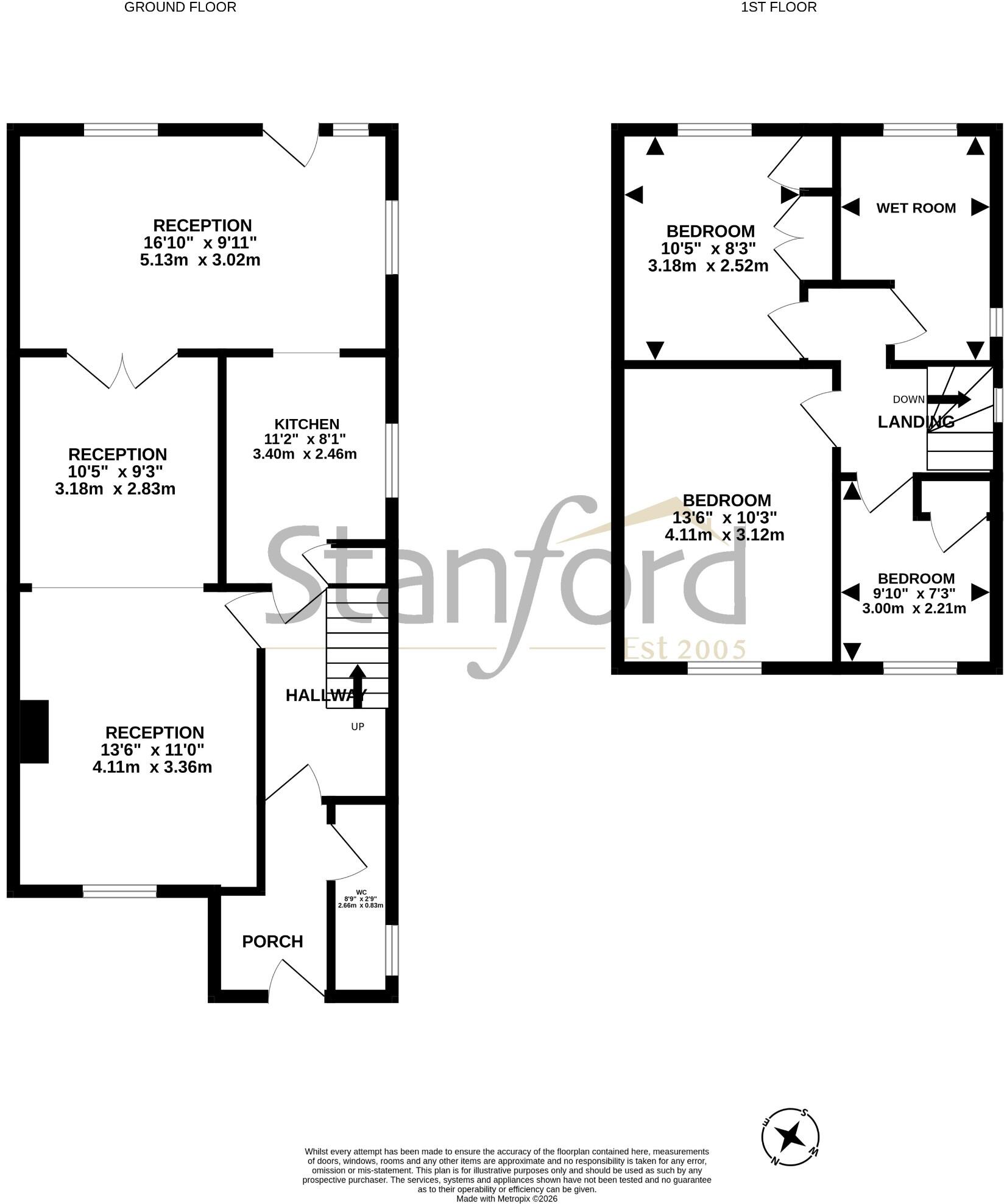 Summerlands Road, Fair Oak, Eastleigh, SO50 floorplan