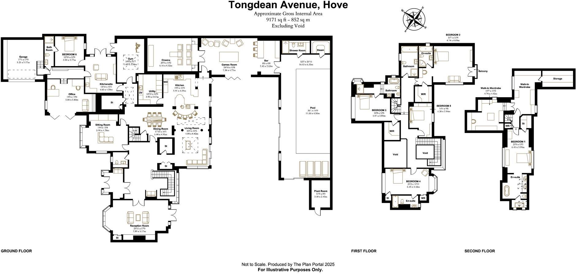 Tongdean Avenue, Hove floorplan