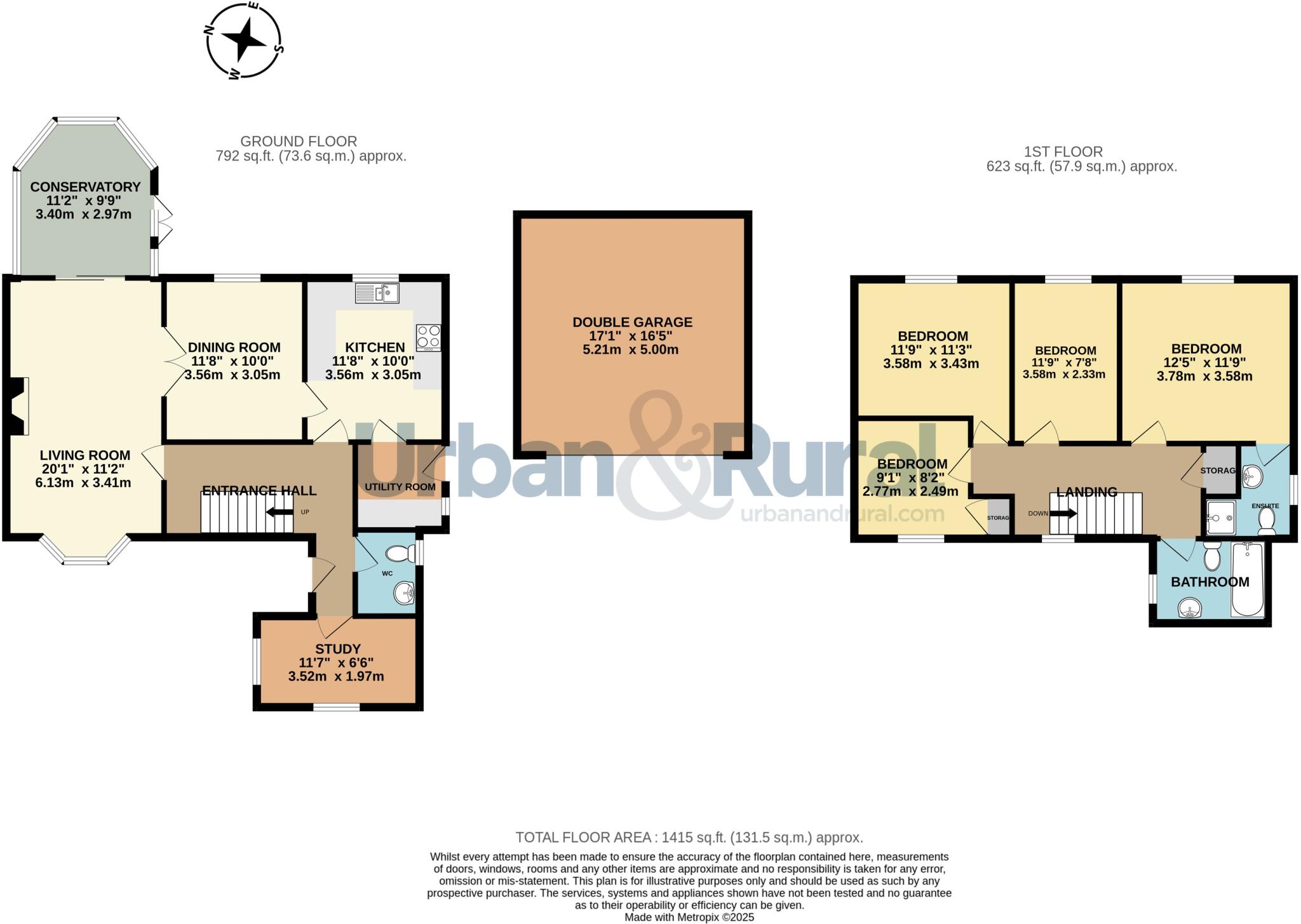 Queens Close, Northill, Biggleswade, Bedfordshire, SG18 floorplan