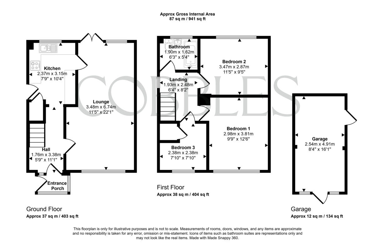 St Peters Way, Cogenhoe, Northampton, NN7 1NU floorplan