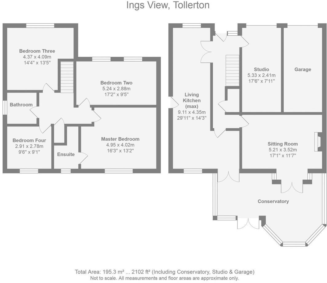 Ings View, Tollerton floorplan