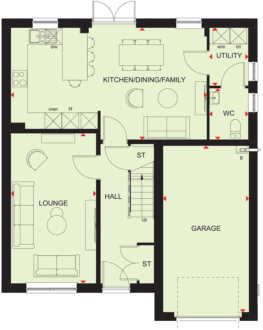 Watery Lane,
Curborough,
Lichfield,
Staffordshire,
WS13 8ES floorplan