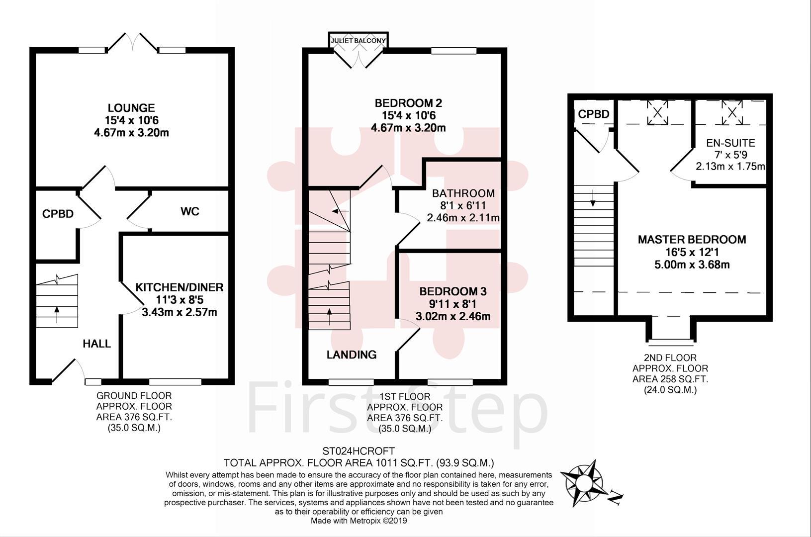 Hawthorn Croft, Stotfold SG5 4RT floorplan